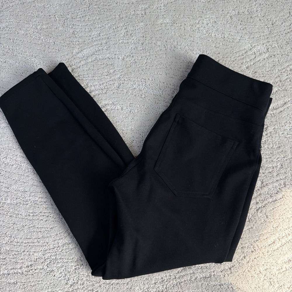 Women's SPANX Small‎ The Perfect Black Pant High Rise Tummy Control
